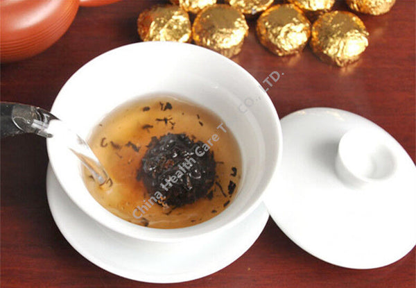 High Quality Yunnan Cooked Pu'Er Tea Certified Organic Mini Pu Er Tuocha15Pcs