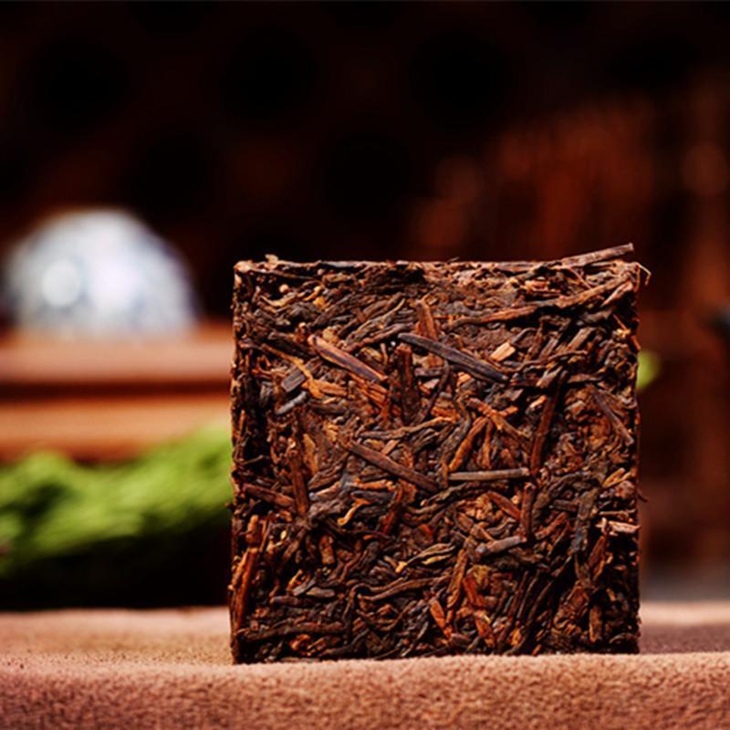 200g Yunnan 10 Years Old Pu-erh Class Puerh Tea Cooked Puer Tea Shu Pu'er Brick Main image