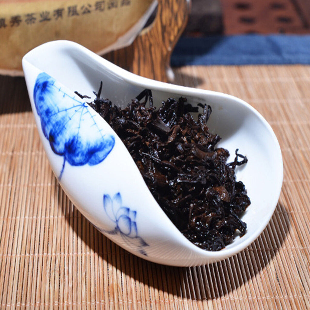 Organic Compress Cooked Puer Tea Old  Pu-Erh Tea Cake 357g/12.59oz