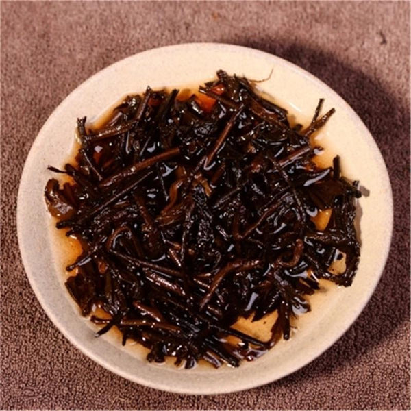 Shu Pu'er Brick Top-Grade Old Pu-erh Tea Class Puerh Tea Cooked Pu'er Tea 200g