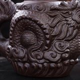 Ceramic Teapot Tea Pot Dragon Phoenix Tea Kettle Tea Infuser Clay Tea Set