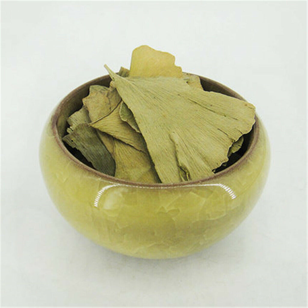 Ginkgo Biloba Blätter Chinesischer Wild Ginkgo Tee Kräutertee Pflanzenblätter