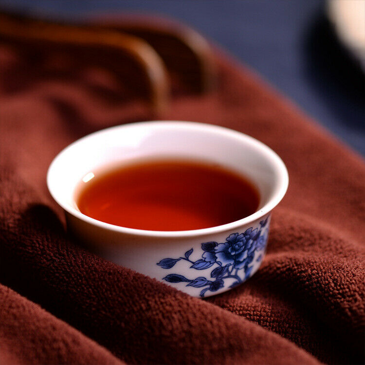 Ripe Puer Material Glutinous Rice Fragrant Shu Pu-erh Tea Cake Yunnan Pure 357g Secondary image