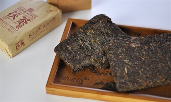 338g Nature Black Tea Hunan Dark Tea The Antifatigue Jinhua Fu Chinese Brick Tea