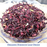 DRIED ORGANIC 50 GRAM HIBISCUS  FLOWER DRIED SCENTED HERBAL TEA
