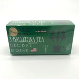 3 BALLERINA HERBAL TEA EXTRA STRENGTH 18 BAGS SLIM DIET TEA NATURAL