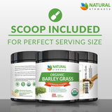 Barley Grass Powder - USDA Certified Organic Barley Grass Powder - Non-GMO