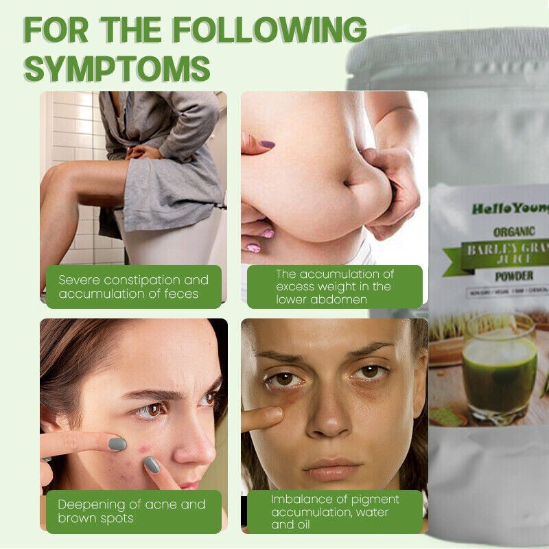 250g - 18+ Super Foods Spirulina Chlorella Barley Grass Super Greens Powder