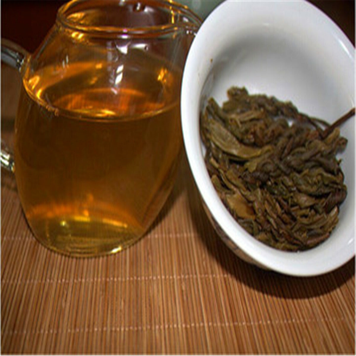 Yunnan Snowy Handmade Plait Puer Tea Healthy Drink Puer Green Tea Raw Pu-Erh Tea
