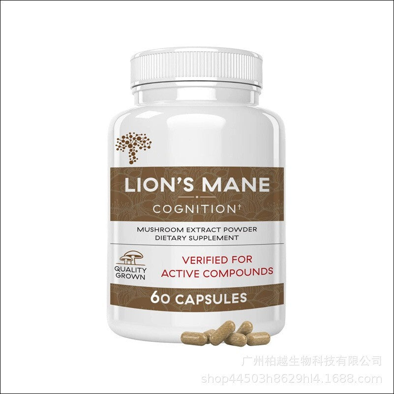 10x Mushroom Complex Supplement, Lions Mane, Reishi, Shiitake, Immune Capsule Secondary image