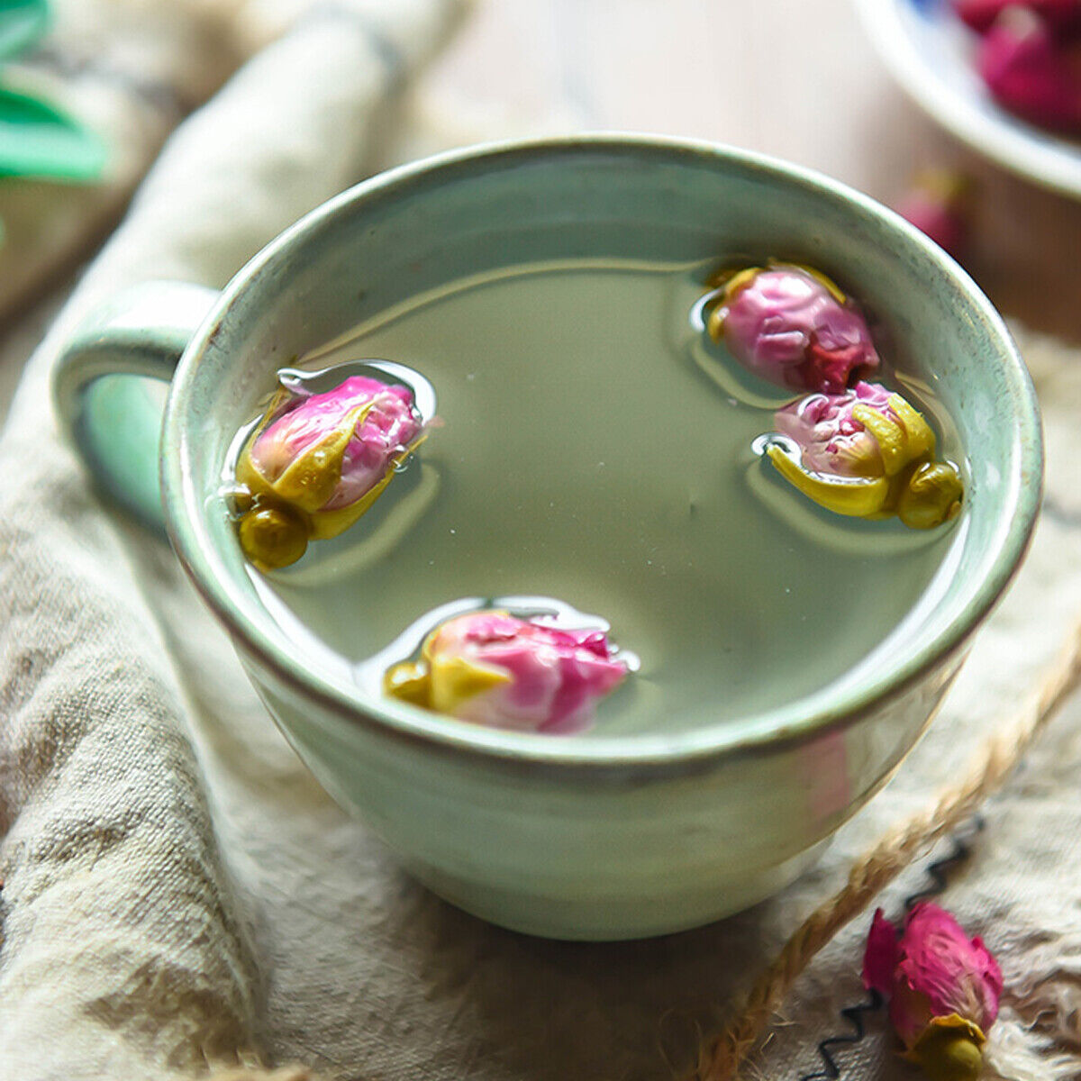 Healthy Food Rose Tea Dried Rosebud Without Sulfur China Flower Bulk Chinese Tea