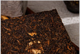 200g 45Years Yunnan Black Tea Cooked Puer Tea Ripe Pu-erh Tea Brick Slimming Tea
