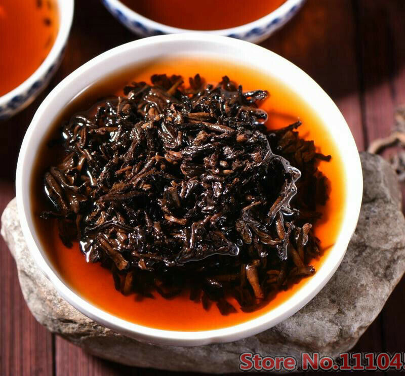 200g Ripe Pu er Black Tea Top Grade Original Pu-erh Tea Yunnan Health Care Tea