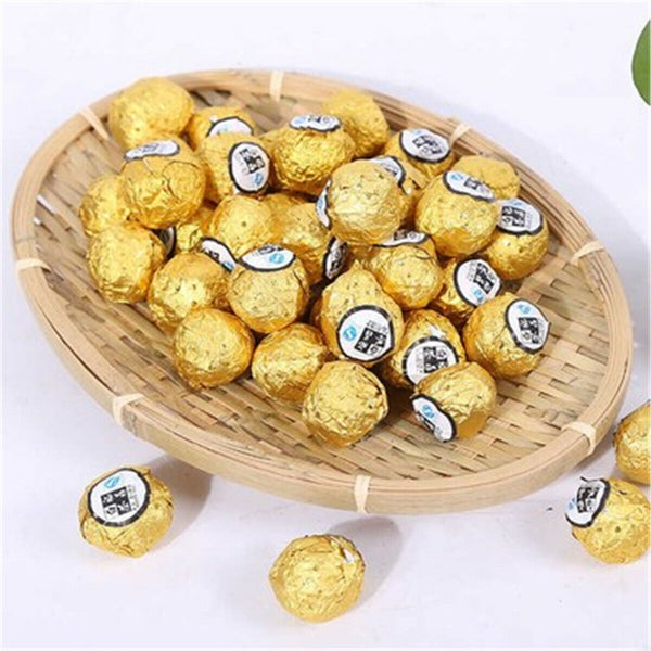 Natural Ball-shaped Aged Shou Mei Longevity Eyebrow Handmade White Tea