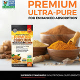 Turmeric Curcumin with Bioperine 2600mg High Absorption Triple Strength Capsules