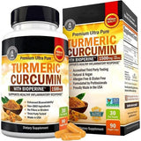 Turmeric Curcumin with Bioperine 2600mg High Absorption Triple Strength Capsules