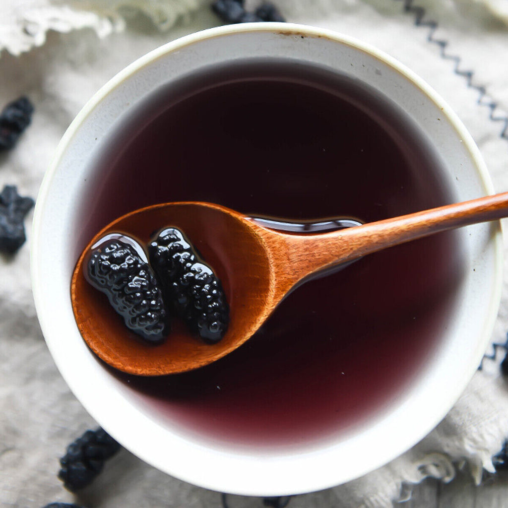 Dried Mulberry Fruit Tea Natural Black Mulberry Tea Enriching Blood Health Care