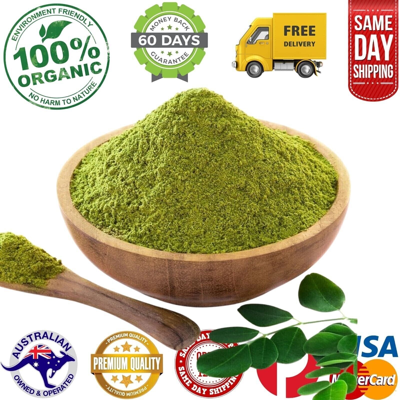 Organic Moringa Leaf Powder Oleifera Premium Herbs Quality Herbal Wholesale Main image