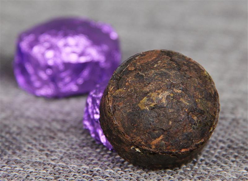 Green Food 100g Yunnan Canned Jasmine Puer Puerh Tea Small Tuocha Pu Er Ripe Tea