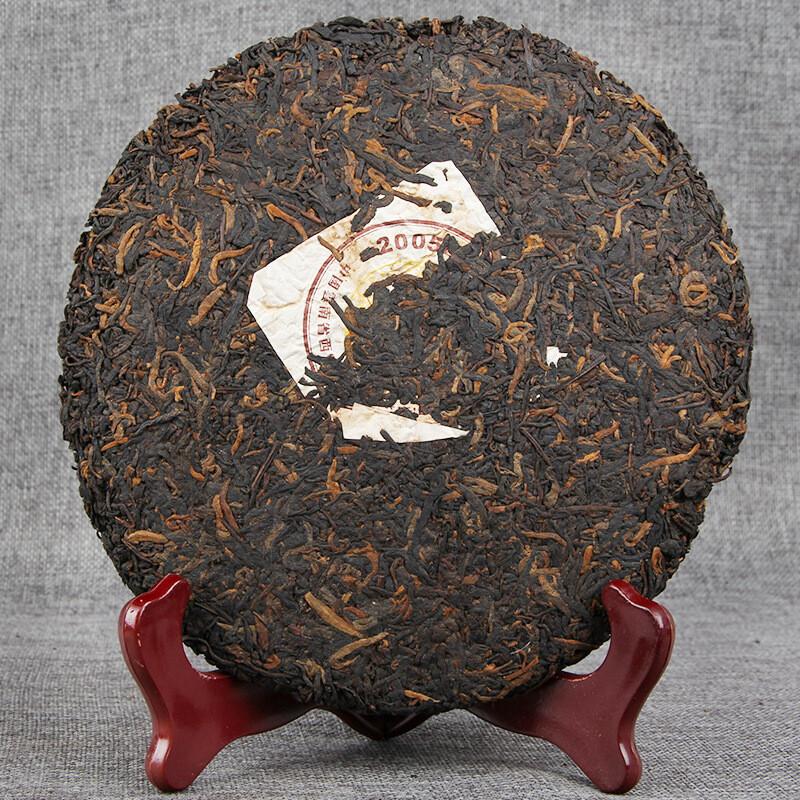 CIFbuy 357g 2005 Yunnan Pu Erh Tea Cake Ripe Puer Collection