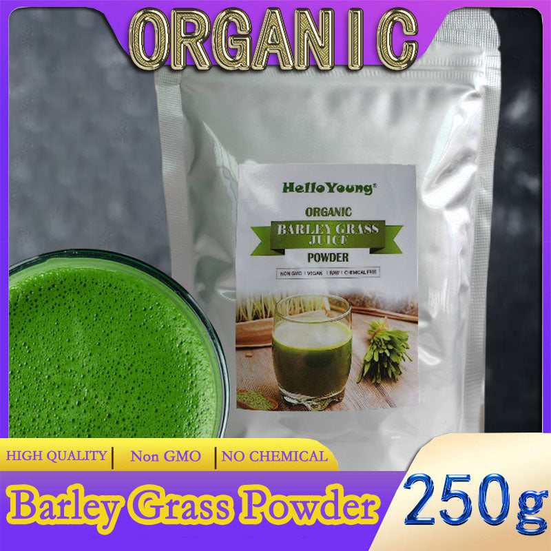 Barley grass official store Organic Barley Grass Powder original 250g burning fat, purifying liver, lowering cholesterol Main image