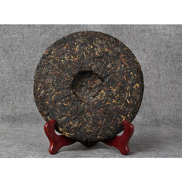 CIFbuy Yunnan Sun Dried Old Tree Black Tea Dianhong Feng Qing Dian Hong Tea Cake 357g