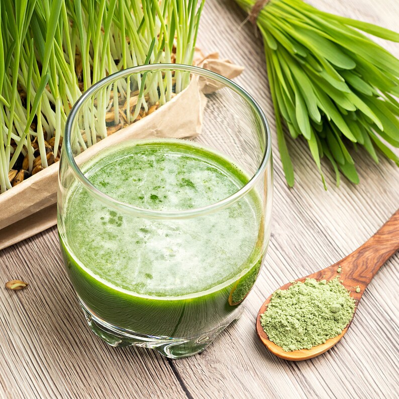 barley powder pure organic Organic Barley Grass Powder original 250g barley grass official store Gluten Free, Non-GMO, Kosher Secondary image
