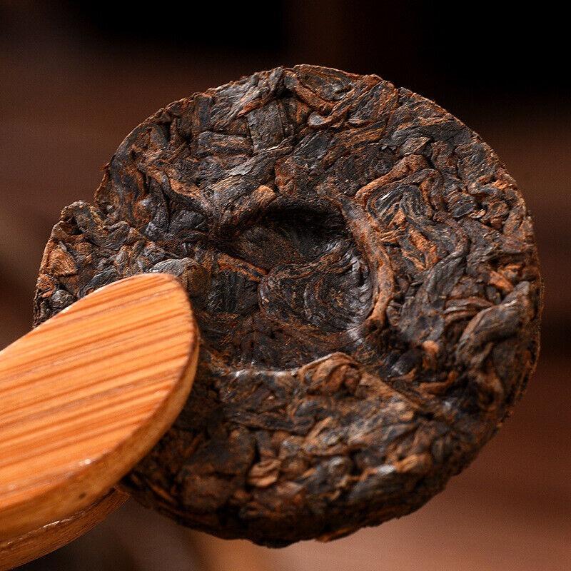 CIFbuy Linglong Cake Tea Pu'er Mature Tea Cake Head Spring Tea Aged Ripe Pu'er Tea 500g