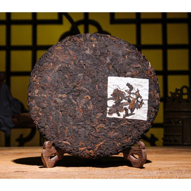 CIFbuy Puerh Ripe Tea Old Banzhang Ripe Tea Cake 357g Pu'er Tea Yunnan Pu'er Tea Cake