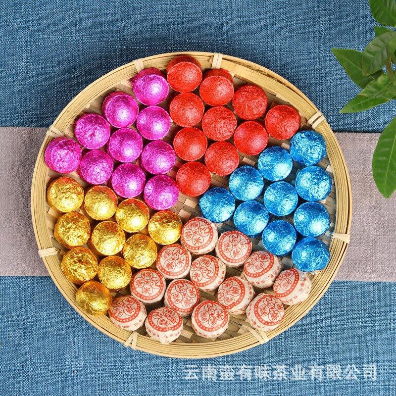 CIFbuy 500g Yunnan Pu'er tea tuocha glutinous rose jasmine original flavor 5 flavors