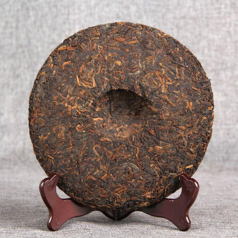 CIFbuy 2017 Old Tree Pure Material Fermented Ripe Pu'er Tea, Iceland Golden Bud Shou Pu'er 357g 2017年老树纯料熟普洱茶，冰岛金芽熟普洱 357克