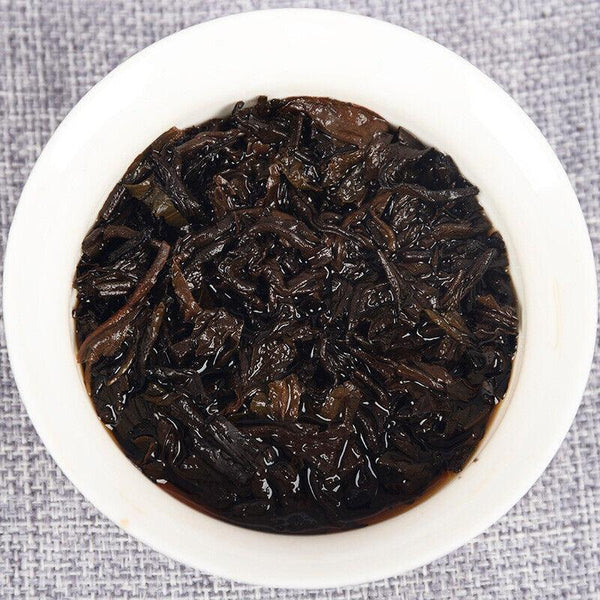 CIFbuy Yunnan Pu'er Ripe Tea Golden Bud Ripe Tea Brick 250g
