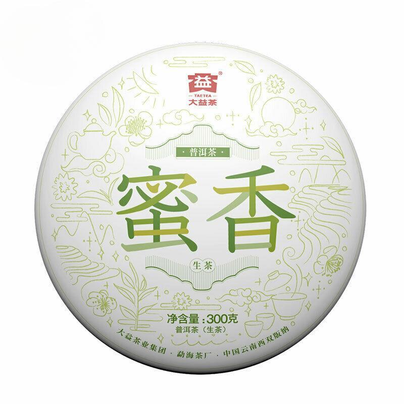 CIFbuy TAETEA MI XIANG * 2019 Menghai Dayi Raw Pu'er Tea Cake Organic Pu-erh Tea 300g