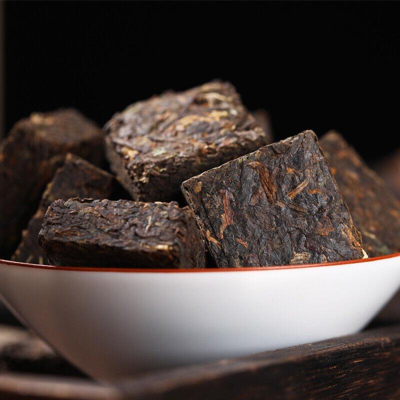 CIFbuy 500g Yunnan Glutinous Rice Fragrant Tuo Tea Menghai Square Brick Old Pu'er Tea