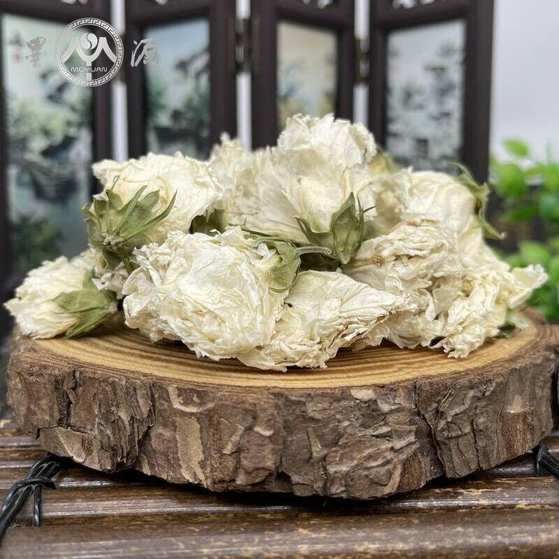 CIFbuy Natural White Hibiscus Chinese Herbal Tea Fresh Dried Flowers Tea