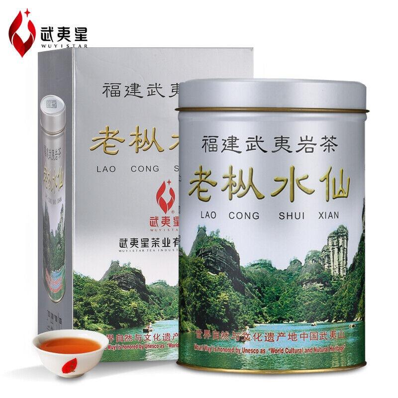CIFbuy WUYI STAR Fujian Lao Cong Shui Xian Oolong Tea Shuixian WUYI YAN CHA 125g Tin