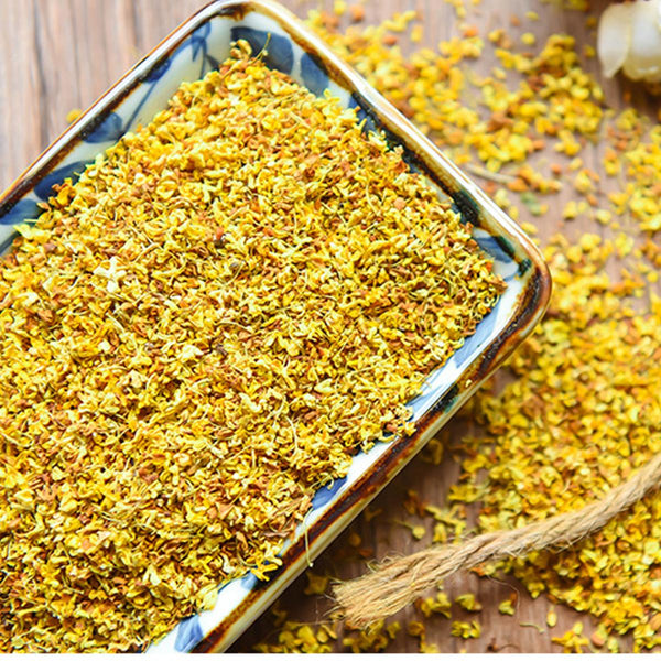 CIFbuy Premium Sweet-scented Osmanthus Flower Dried Fragrans Tea Fragrans Edible China