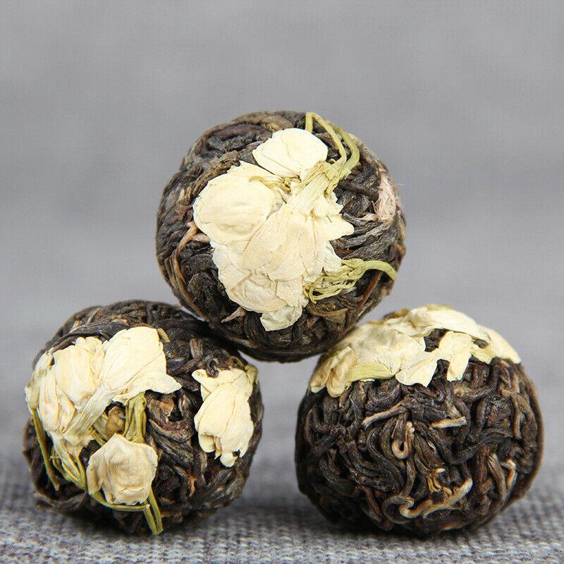 CIFbuy 500g Yunnan Jasmine Pu'er Dragon Ball Raw Tea Ancient Tree Flower Pu-erh Tuocha