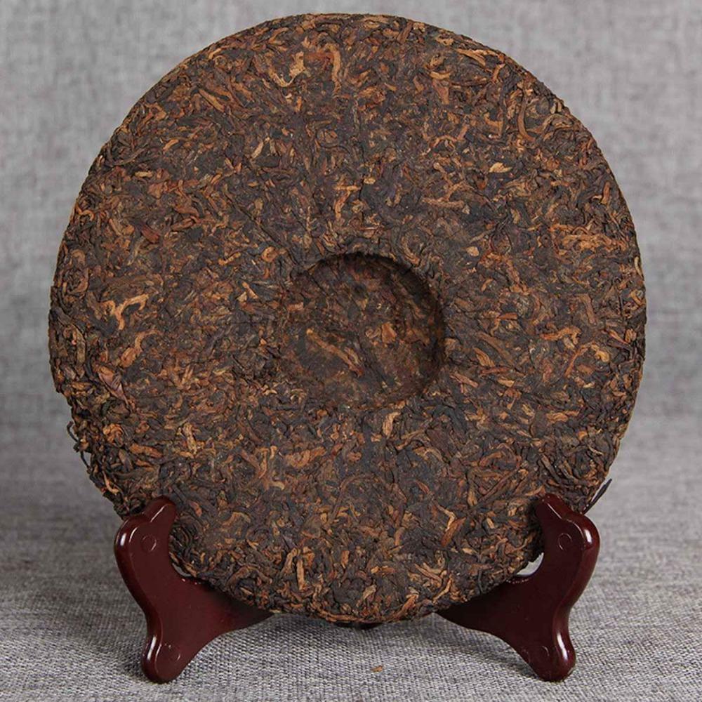 CIFbuy 357g Lao Ban Zhang Ripe Pu-erh Tea Ancient Tree Golden Bud Yunnan