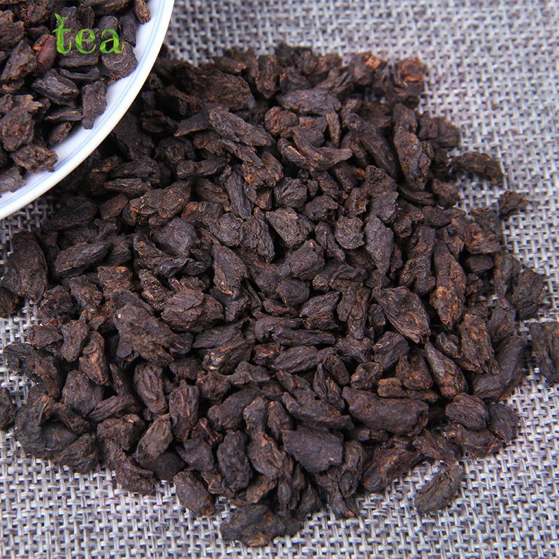 CIFbuy Yunnan Puer Tea Ripe Tea Fossil Aged Old Tea Heads Upgraded Loose Leaf Tea Sticky Broken Silver 500g