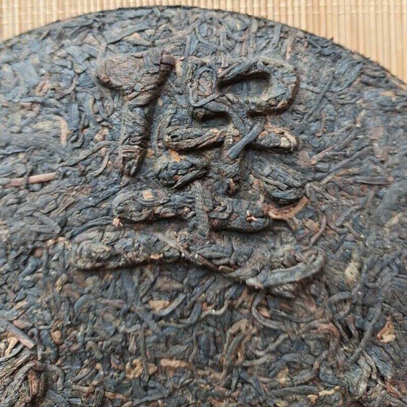 CIFbuy Wuzhou Liu Pao Tea Black Tea Aged Dark Tea Liubao Tea Cake Liu Bao HEI CHA 500g