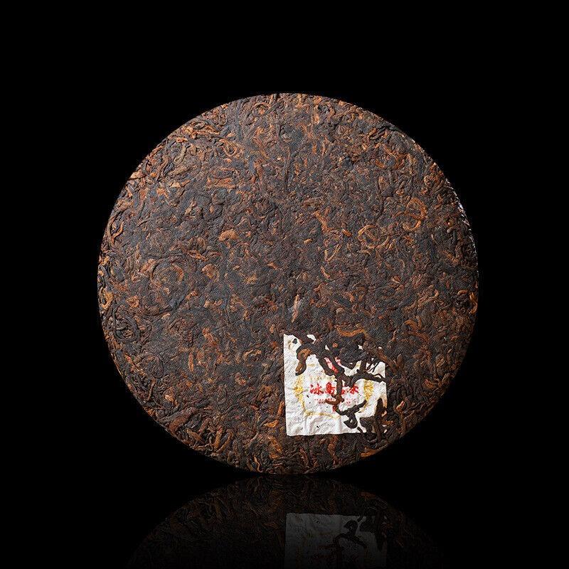 CIFbuy 357g Iceland Pu'er Ripe Tea Yunnan Pu'er Tea Ancient Tree Tea Pu'er Tea Cake