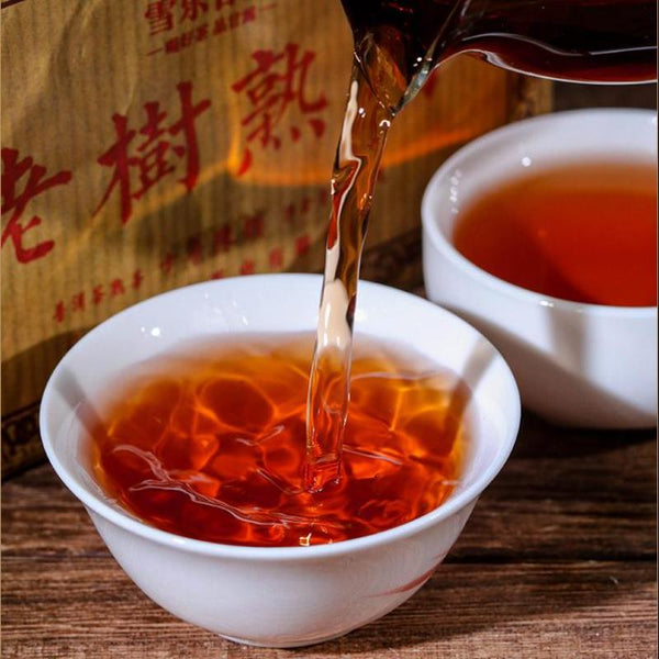 CIFbuy 250g Aged Pu-erh Ripe Tea 10 Year Puerh Cooked Tea Brick Top Old Tree Pu'er Tea