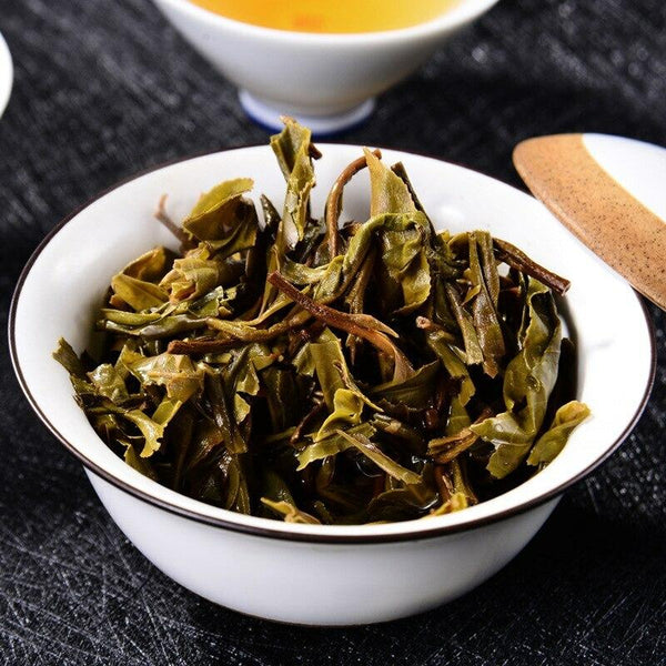 CIFbuy Golden Peacock Arbor King * 2015 Liming Spark Puerh Tea 357g Cake Raw Puer Tea