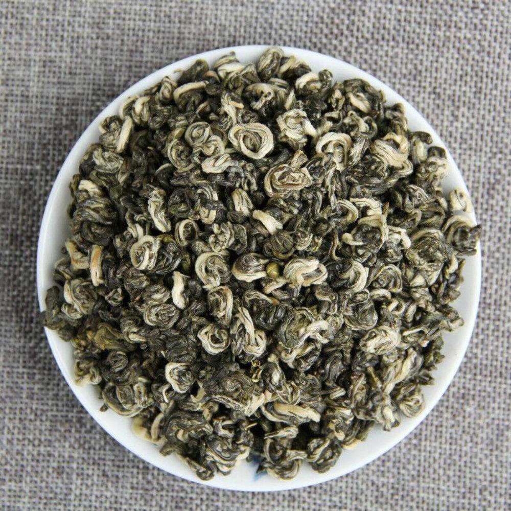 CIFbuy 80g Yunnan Biluochun Green Tea Loose Leaf Chinese Slimming Tea Iron Box Gift Tea