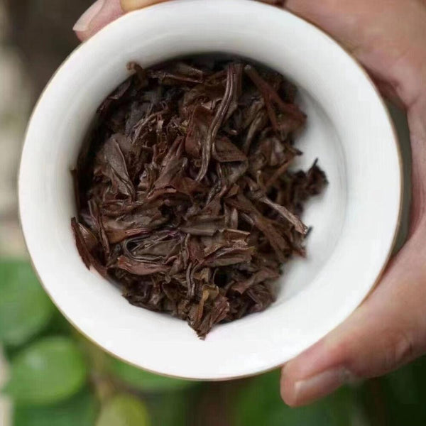 CIFbuy 357g Yunnan Old Pu-erh Tea Cake Yiwu Chen Yun Hao Aged Pu'er Raw Tea Cake