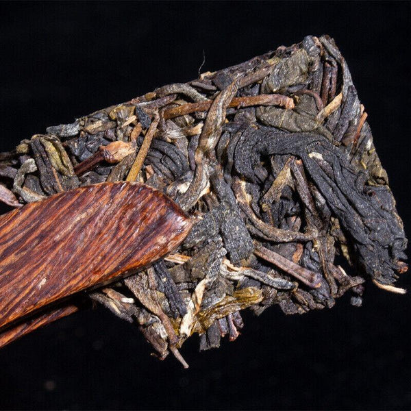CIFbuy 300g Yunnan Pu'er Tea Iceland Gold Bar Old Tree Raw Tea Tea Leaf Raw Pu