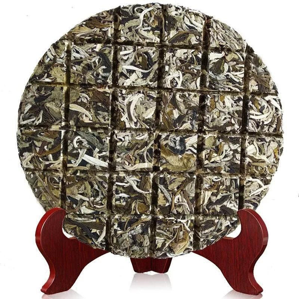 CIFbuy Peony King White Tea Cake Fuding White Peony Tea Bai Mu Dan High Mountain 450g
