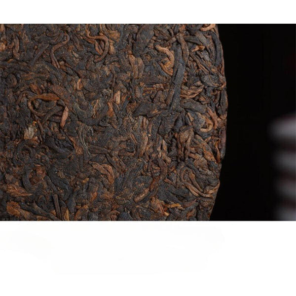CIFbuy 357g/Cake Yunnan Pu'er Tea Cooked Tea Cake Yunnan Qizi Cake Tea Pure Ingredients