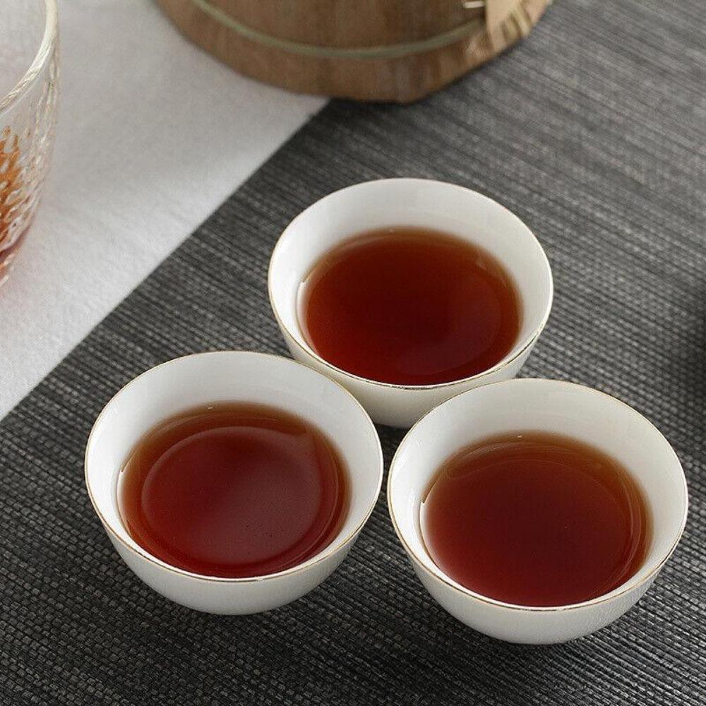 CIFbuy 100g Yunnan Pu'er Tea Ancient Tree Golden Bud Small Cake Pu'er Tea Ripe Tea